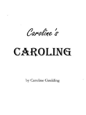 cover image of Caroline's Caroling